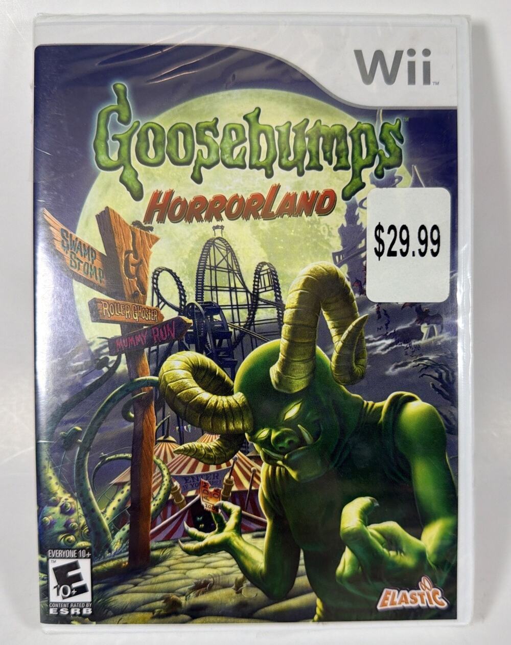 Goosebumps HorrorLand Nintendo Wii Video Game - New